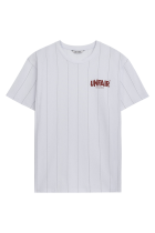 Classic Label Pinstripes T-Shirt White