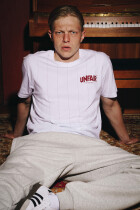 Classic Label Pinstripes T-Shirt White