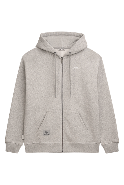 TTW Zip Hoodie Grey Melange