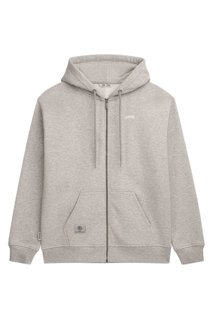 TTW Zip Hoodie Grey Melange