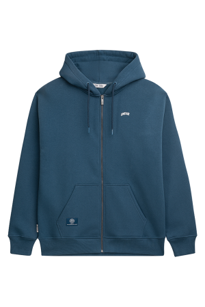 TTW Zip Hoodie Mid Blue