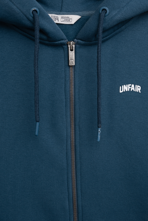 TTW Zip Hoodie Mid Blue
