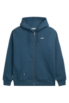 TTW Zip Hoodie Mid Blue