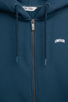 TTW Zip Hoodie Mid Blue