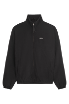 Curved Peached Jacket Black