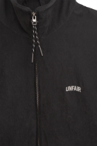 Curved Peached Jacket Black