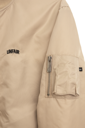 Curved Bomber Jacket Desert