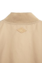 Curved Bomber Jacket Desert