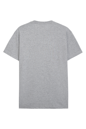 Classic Label College T-Shirt Grey