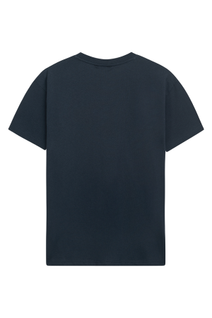 Classic Label College T-Shirt Navy