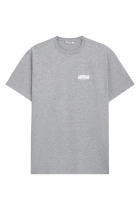 Classic Label Pocket Print T-Shirt Grey Melange