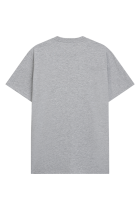Classic Label Pocket Print T-Shirt Grey Melange