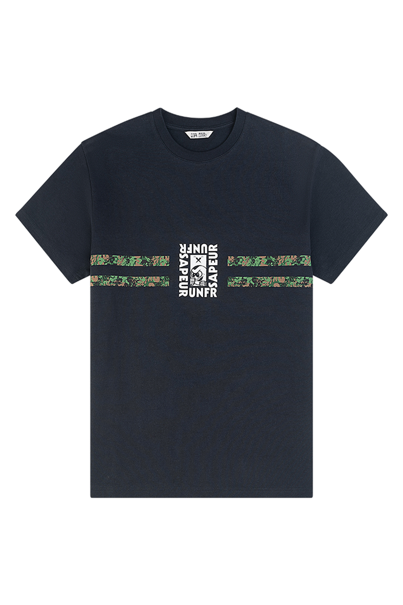Unfair x Sapeur Dekor T-Shirt Navy