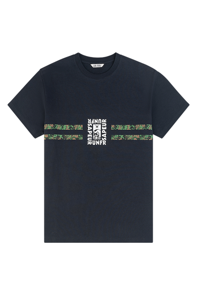 Unfair x Sapeur Dekor T-Shirt Navy