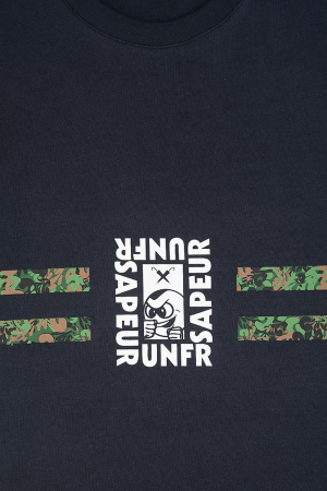 Unfair x Sapeur Dekor T-Shirt Navy