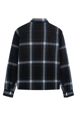 Unfair x Dreierhopp Flanell Overshirt Navy