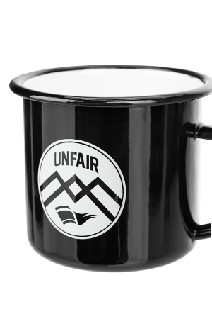 Unfair x Dreierhopp Tasse Black