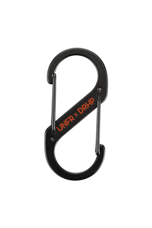 Unfair x Dreierhopp Carabiner Black One Pack