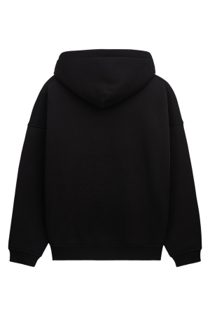 Stands Oversized Hoodie Black