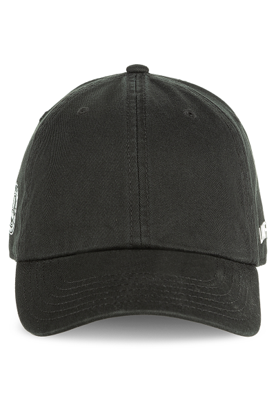 Two Side Logo Cap Black