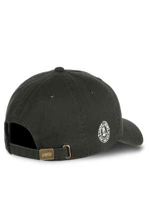 Two Side Logo Cap Black