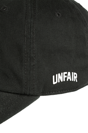 Two Side Logo Cap Black