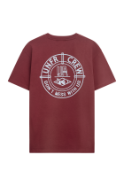 DMWU BP T-Shirt Burgundy/Skyblue