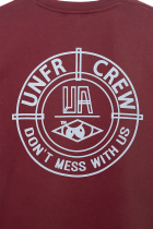 DMWU BP T-Shirt Burgundy/Skyblue