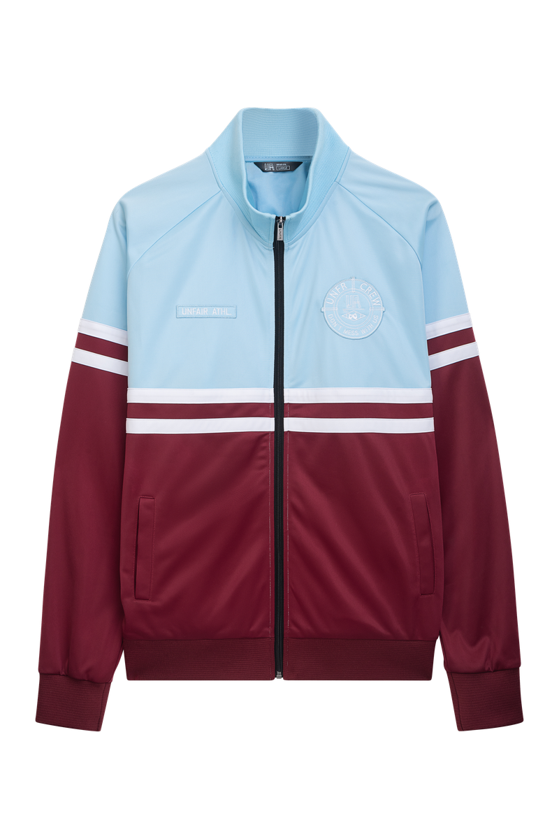 DMWU Tracktop Burgundy/Skyblue box