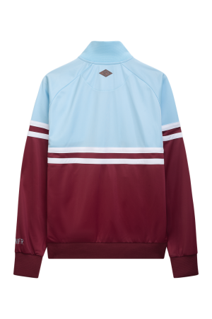 DMWU Tracktop Burgundy/Skyblue