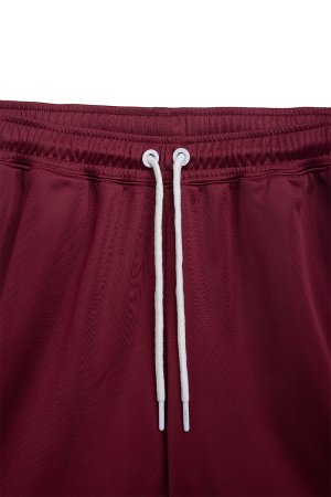 DMWU Athletic Shorts Burgundy/Skyblue