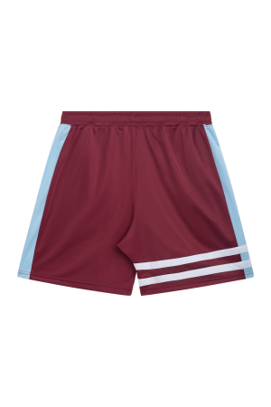 DMWU Athletic Shorts Burgundy/Skyblue