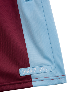 DMWU Athletic Shorts Burgundy/Skyblue