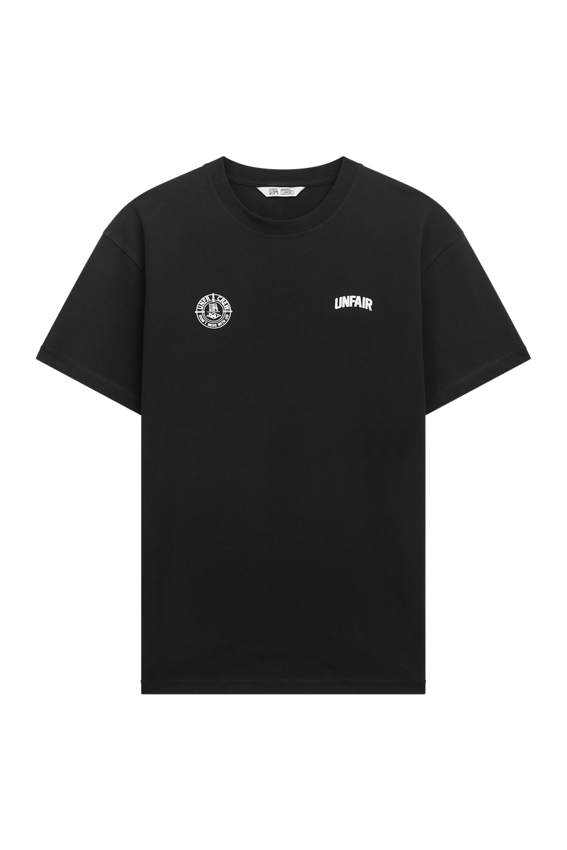 Two Side Logo T-Shirt Black