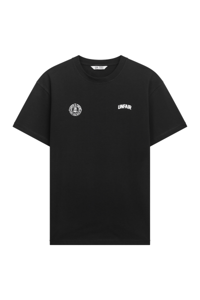 Two Side Logo T-Shirt Black