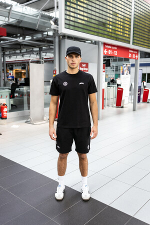 Two Side Logo T-Shirt Black