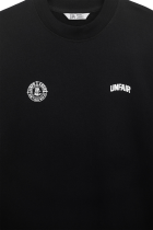 Two Side Logo Crewneck Black