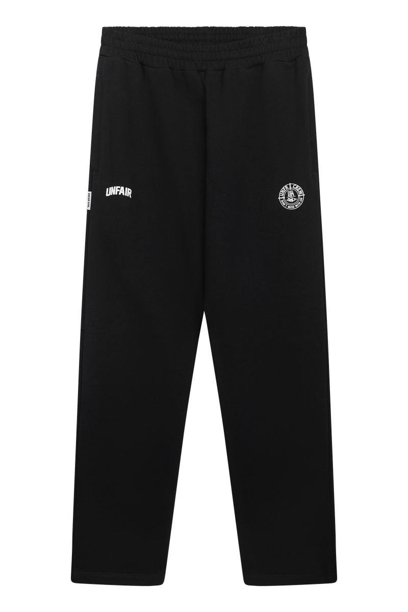 Two Side Logo Sweatpants Black