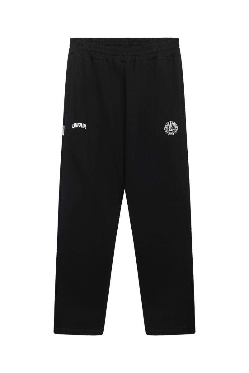 Two Side Logo Sweatpants Black