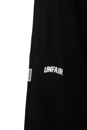 Two Side Logo Sweatpants Black