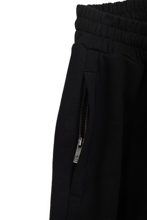 Two Side Logo Sweatpants Black