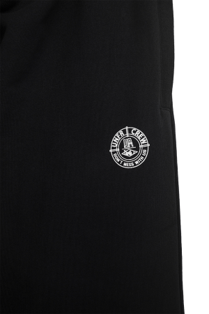 Two Side Logo Sweatpants Black