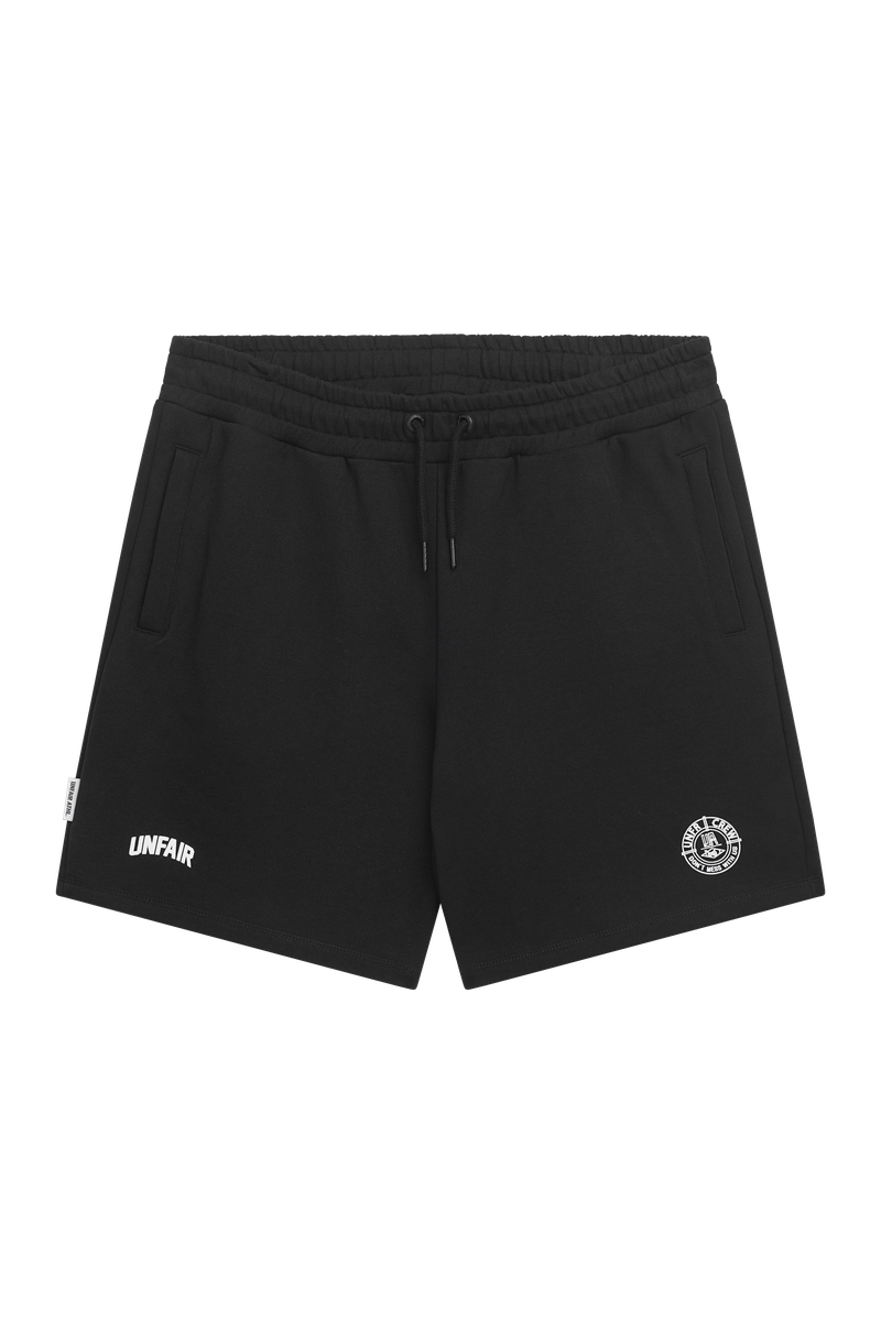 Two Side Logo Shorts Black