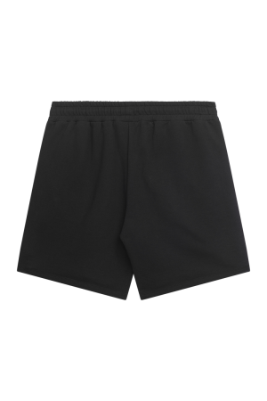 Two Side Logo Shorts Black