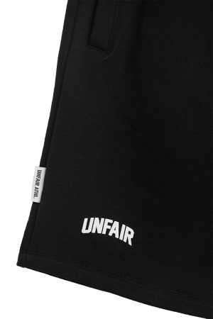 Two Side Logo Shorts Black