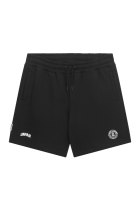 Two Side Logo Shorts Black
