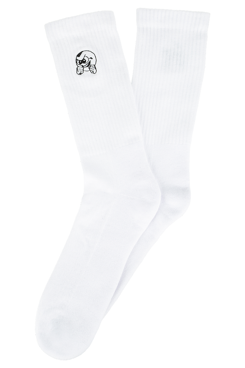 Punchingball Socks White (2 Pack)