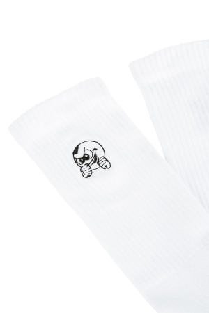 Punchingball Socks White (2 Pack)