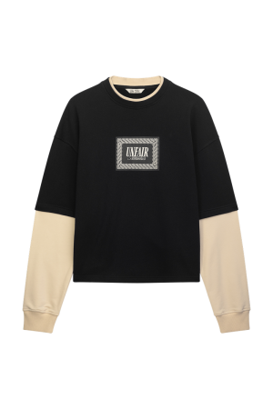 Retrograde Crewneck Black