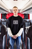 Retrograde Crewneck Black